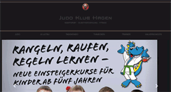 Desktop Screenshot of judo-klub-hagen.de