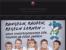 Tablet Screenshot of judo-klub-hagen.de